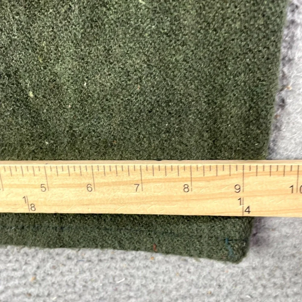 Vintage Wool Hunting Pants Mens 39x26* Green Outdoor Workwear Camp Uniform Retro